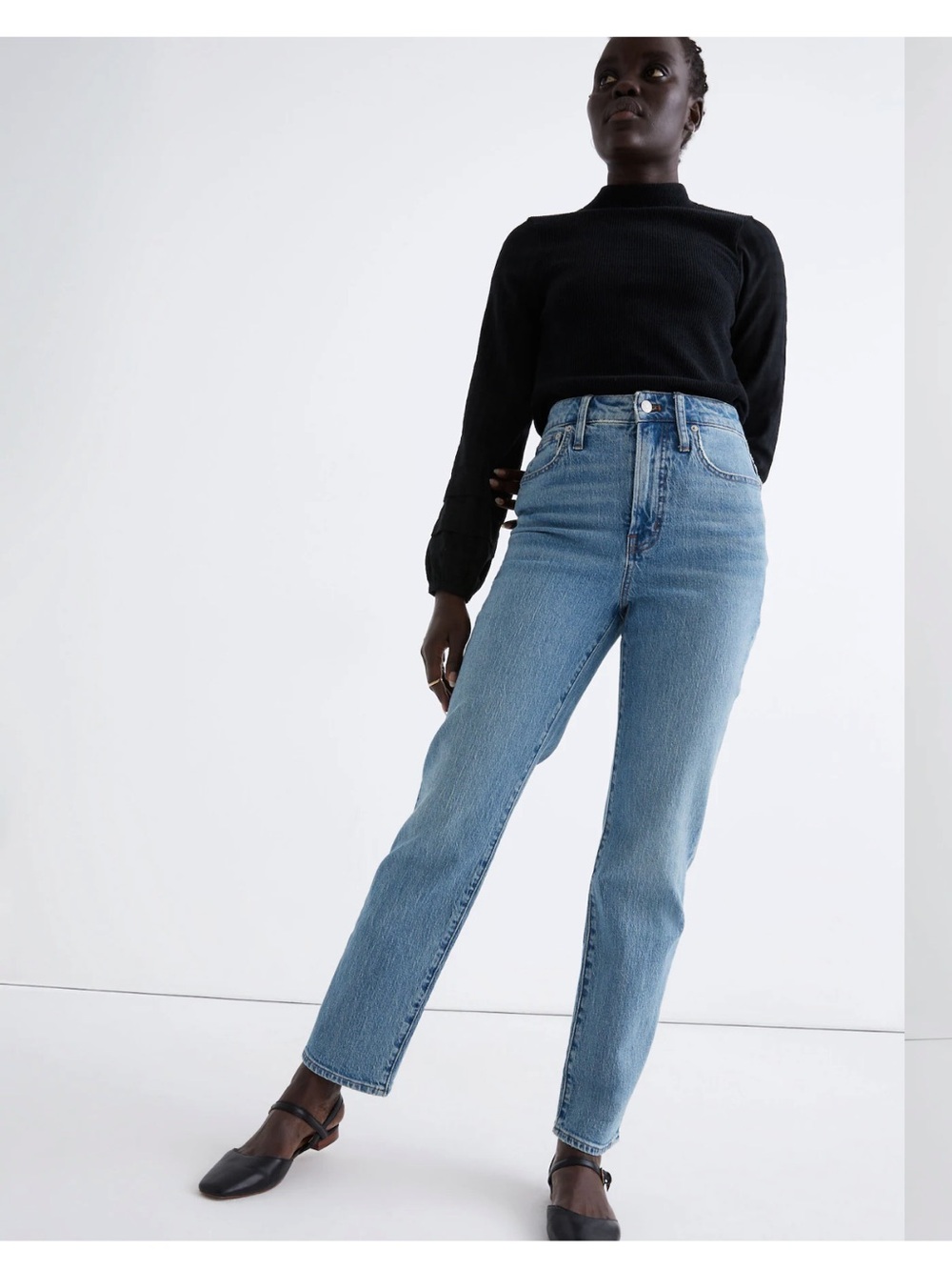 Madewell The Curvy Perfect Vibtage Straight Leg Women's Jeans